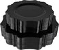 COLOSUS 100pcs Black Plastic Plates - Heavy Duty Black Plastic Plates Disposable for Party/wedding/New Year Include 50pcs Dinner Plates and 50pcs Dessert Plates.