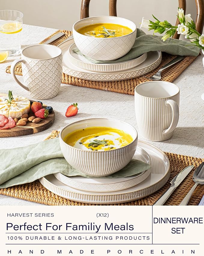 Getstar Dinnerware Sets, Plates and Bowls Sets - Image 2