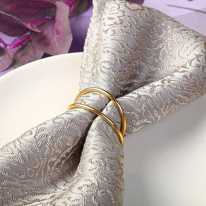 Gold Napkin Rings - Image 3