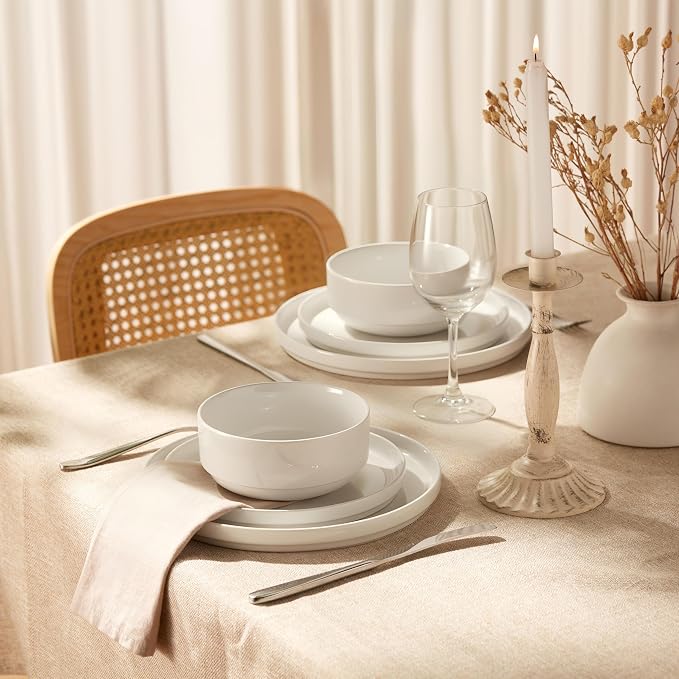 Ceramic Dinnerware Set, 12-Piece Service - Image 2