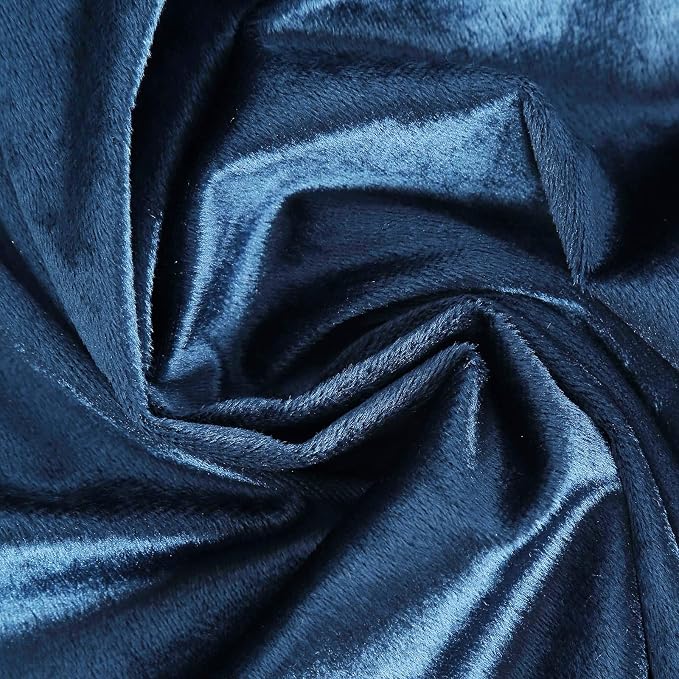 10 pcs 12x108-Inch Navy Blue Premium Velvet Table Runners Wedding Reception - Image 8
