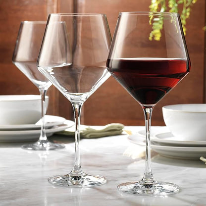 Glaver's Wine Glasses, Lead-Free Premium Crystal Clear Glass, Hand Blown - Image 2