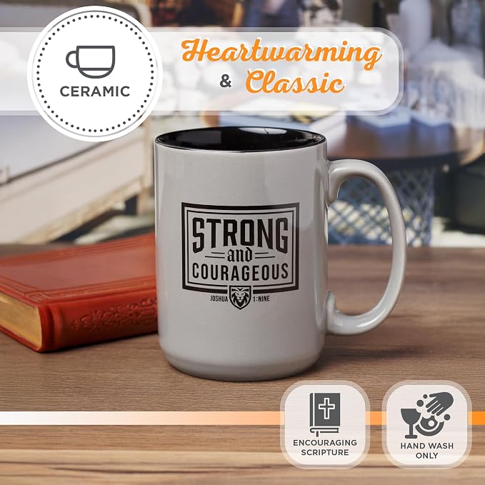 Christian Art Gifts Large Ceramic Inspirational Microwave & Dishwasher Safe - Image 5