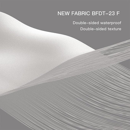 BALCONY & FALCON Rectangle Table Cloth Waterproof Tablecloth Fuzzy Linen and Satin Double-Sided Usable Table Cover for Dining, Kitchen, Cafe, Parties and Outdoor Use (White 55x70)