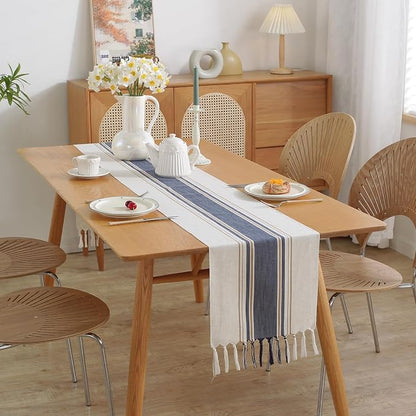 Blue Table Runner 36 Inches Long - Image 7