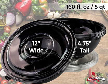 Recyclable Large 160 Oz Serving Bowls - Image 2