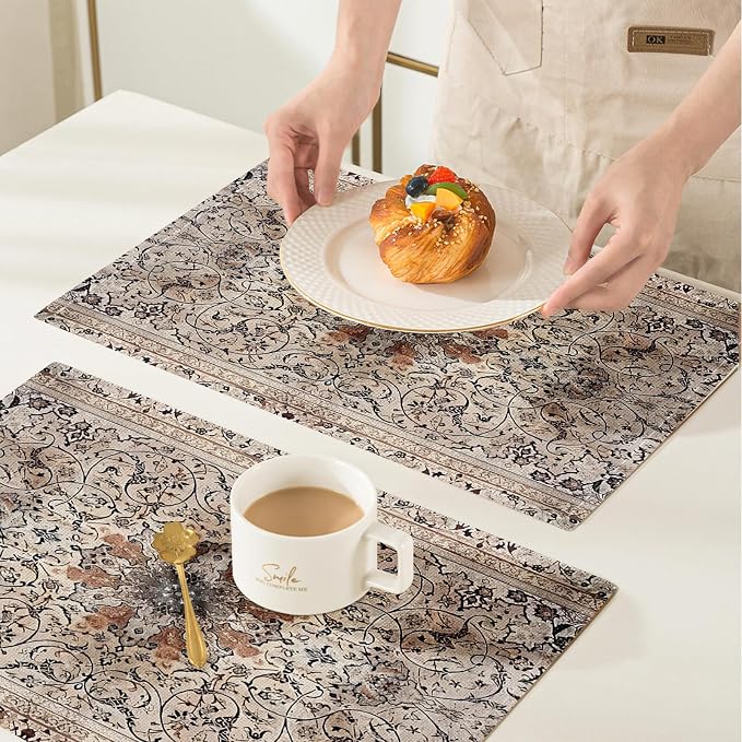 Snycler Table Runner Boho Table Runners Vintage Elegant Farmhouse Table Center - Image 4