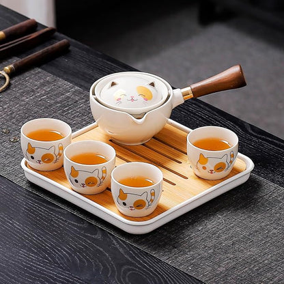 Chinese Tea Set Gongfu Tea set, Portable Teapot Set - Image 8