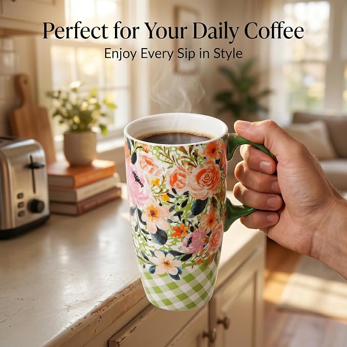 Topadorn 17oz Ceramic Travel Mug - Image 4