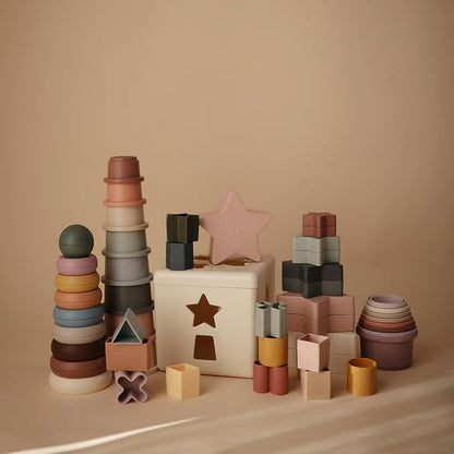 mushie Stacking Cups Toy | Made in Denmark - Image 8