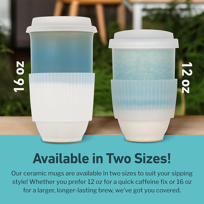NOVA CERAMICS Travel Coffee Tumbler – Travel Mug - Image 5