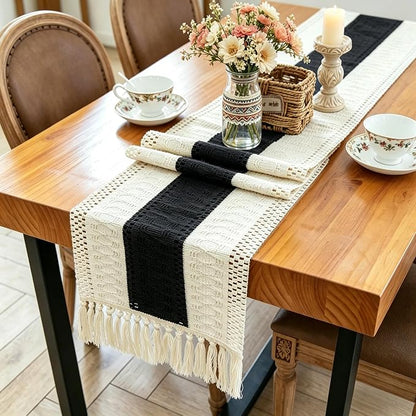 Boho Table Runner for Home Decor - Image 4