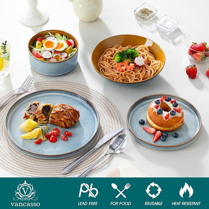 ONION Ceramic Plates and Bowls Sets - Image 4