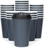 To Go Coffee Cups With Lids - 16 oz Disposable Coffee Cup With Lid. Large Togo by Glowcoast
