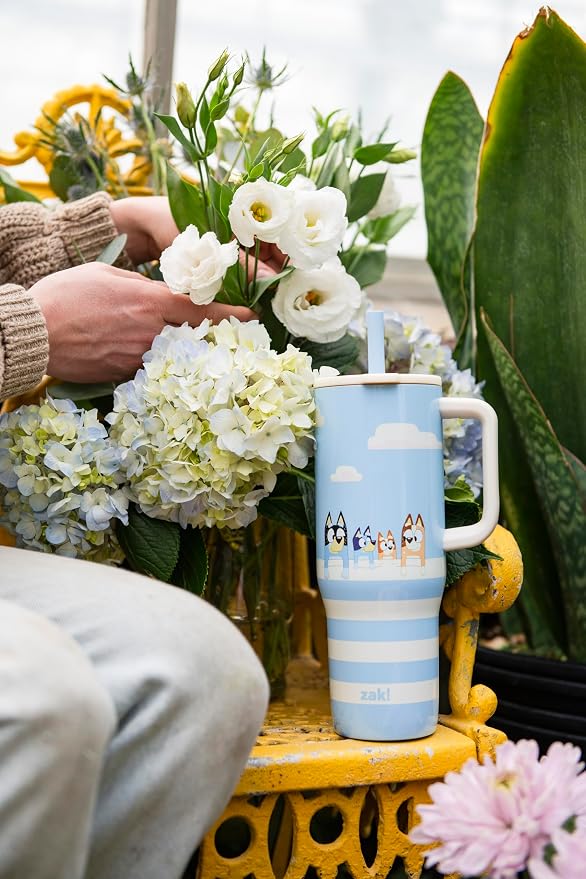 Zak Designs Bluey 30oz Spill-Proof Insulated Stainless Steel Travel Tumbler | - Image 2