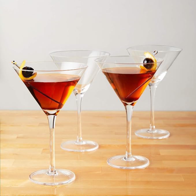 True Manhattan Martini Glass, Crystal Cocktail Coupes, Cocktail glass set - Image 4