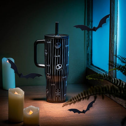 Zak Designs Nightmare Before Christmas 30oz Spill-Proof Insulated Tumbler | BPA - Image 10
