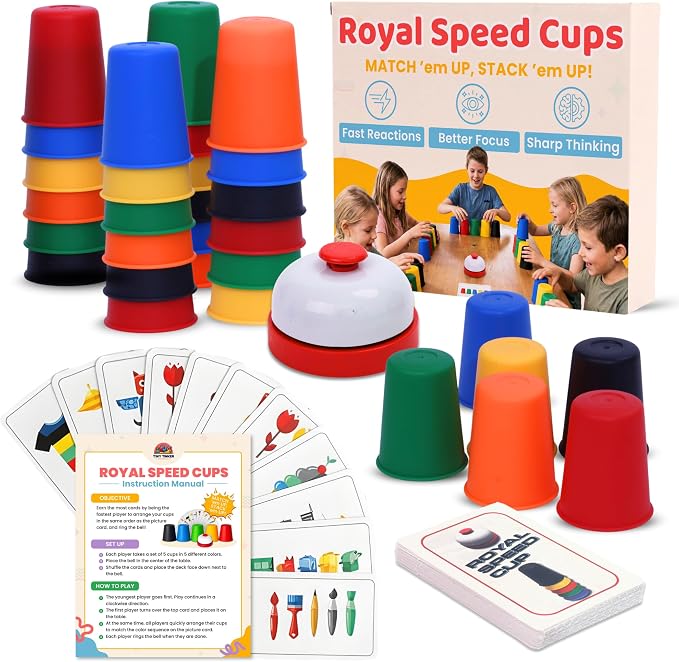 Speed Stacking Cups Set by TinyTinker