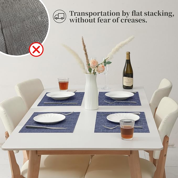 Leetaltree Blue Placemats Set of 12 - Image 6