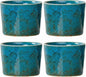 Ceramic Espresso Cups 4oz Modern Stackable Demitasse Mugs by Unknown