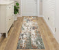 Keen Home Design Area Rugs - 2x8 Non-Shedding, Abstract Rugs for Kitchen, Living Room, Bedroom, Dining Room, Entryway - Size: 2'8" x 7'7", Multi