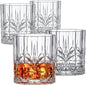 Amazing Abby - Whitney - 14-Ounce Plastic Whiskey Glasses (Set of 4), Plastic Wine Glasses, Reusable, BPA-Free, Shatter-Proof, Dishwasher-Safe, Perfect for Poolside, Outdoors, Camping, and More