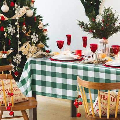60 x 84 Inch Checkered Tablecloth Rectangle - Image 6
