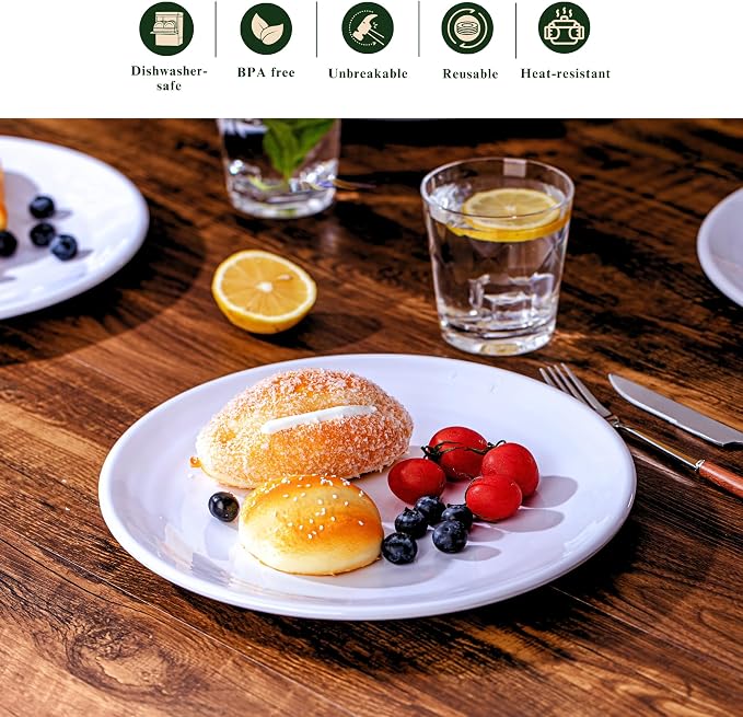11-Inch Melamine Plates - Image 5