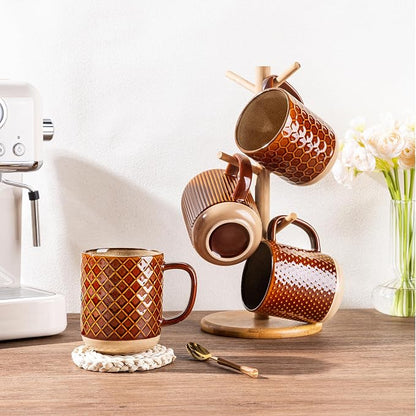 GBhome Coffee Mugs Set of 4, 16 oz Coffee Cups - Image 7