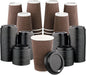 Harvest Pack 16 oz Disposable Coffee Cups, Insulated Ripple Double-Walled Paper by HarvestPackGOURMETSHOWCASE