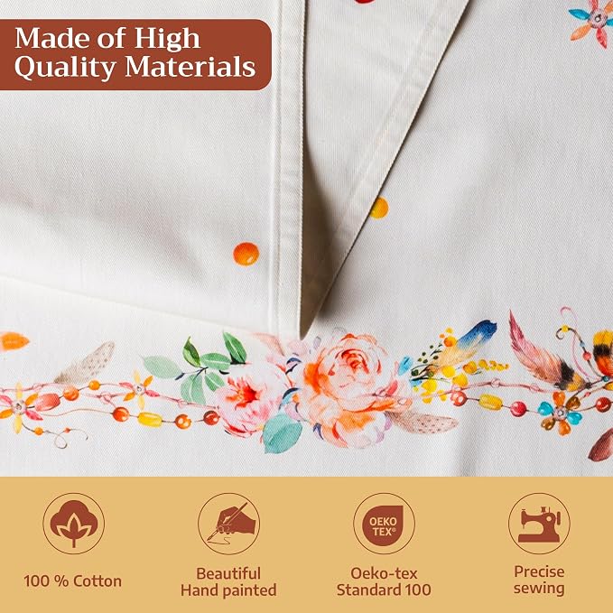 Maison d' Hermine Table Runner 100% Cotton 14.50" x 72" | Table Runners 72 - Image 3