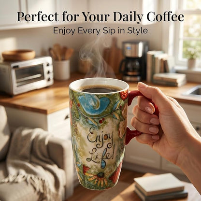 Topadorn 17oz Ceramic Travel Mug - Image 5