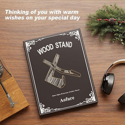 Extra Large Bowl Stands for Display 12 Inch Heavy Duty, Wooden Plate Stand Deep - Image 8