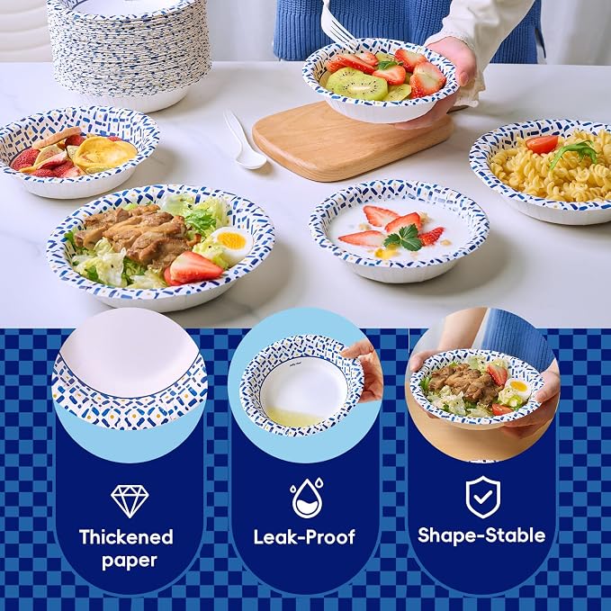 20 oz Paper Bowls, and Dinner Perfect - Image 2