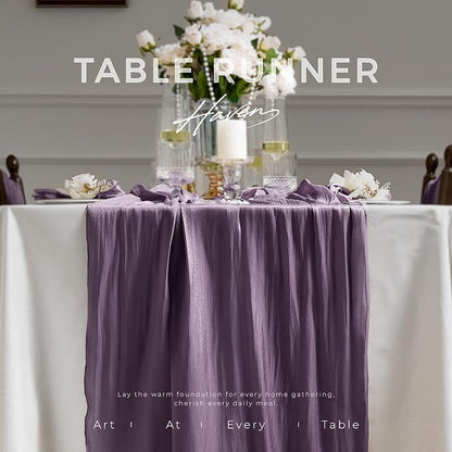 Leetaltree Dazzle Table Runner-Luxury Scarf Table Runner 120 Inch 10FT - Image 9