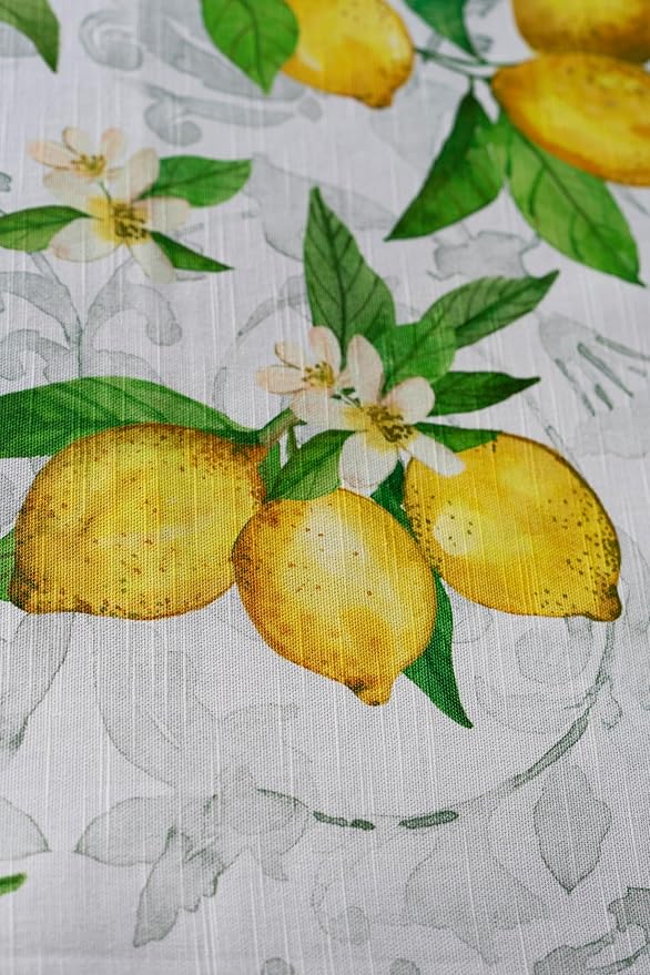 Maison d' Hermine Table Cloth Rectangle Table 100% Cotton 60 x 90 Inches Tablecloth Reusable Decorative for Dining Room Farmhouse Home Valentines Day Decorations Spring Summer - Cedrat