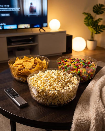 8 Pack Gold Glitter Serving Bowls - Image 8