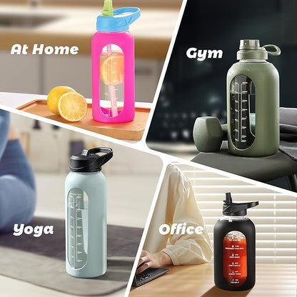 CIVAGO 32 oz Glass Water Bottle - Image 7