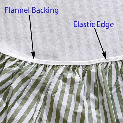 Walrus Round Vinyl Fitted Tablecloth with Flannel Backing Elastic Edge Design Table Cover Waterproof Oil-Proof PVC Table Cloth Stain-Resistant Best for 32"-36" Round
