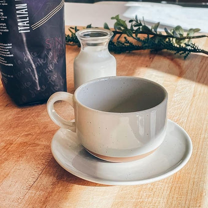 Mora Ceramics 8oz Cappuccino Mug Set of 4 - Image 8