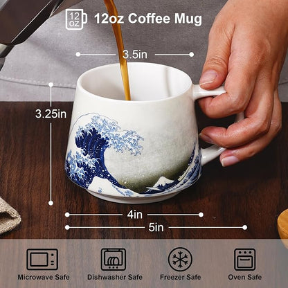 Topadorn 12oz Ceramic Coffee Mug - Image 2