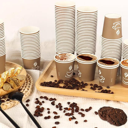GGOLDMER 4 oz Paper Coffee Cups - Image 4