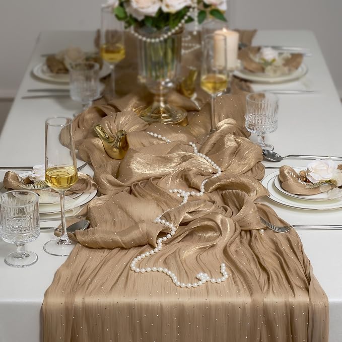 Leetaltree Dazzle Table Runner by Leetaltree-ArtatEveryTable
