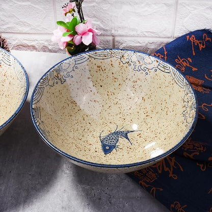 8-inch Ceramic Ramen Bowls - Image 6
