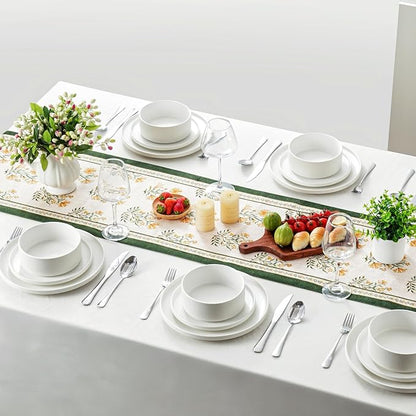 6 Piece Ceramic Plates and Bowls Sets - Image 5
