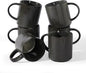 famiware Coffee Mug Set for 6, Star 16 oz Catering Mugs Cup Set by Famiware