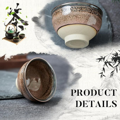 Skyley 6 Pieces Korean Soju Shot Glasses Sets Porcelain Cups Korean Ceramic - Image 3