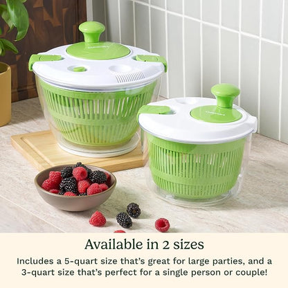 Cuisinart Salad Spinner- Wash, Spin & Dry Salad Greens, Fruits & Vegetables - Image 5