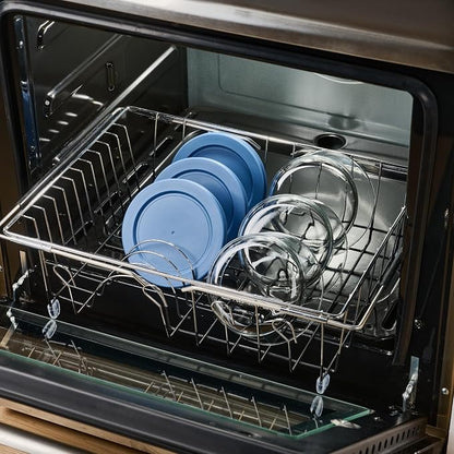 12-Piece Glass Food Storage Containers Set | 2-Cup, Leakproof | Microwave - Image 4