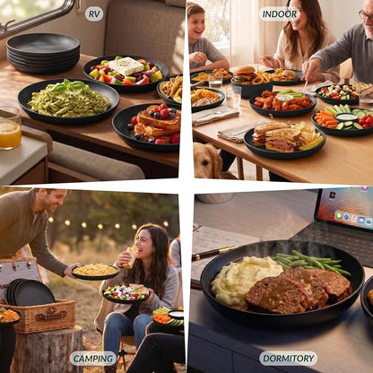 Wheat Straw Plates Set - Image 7